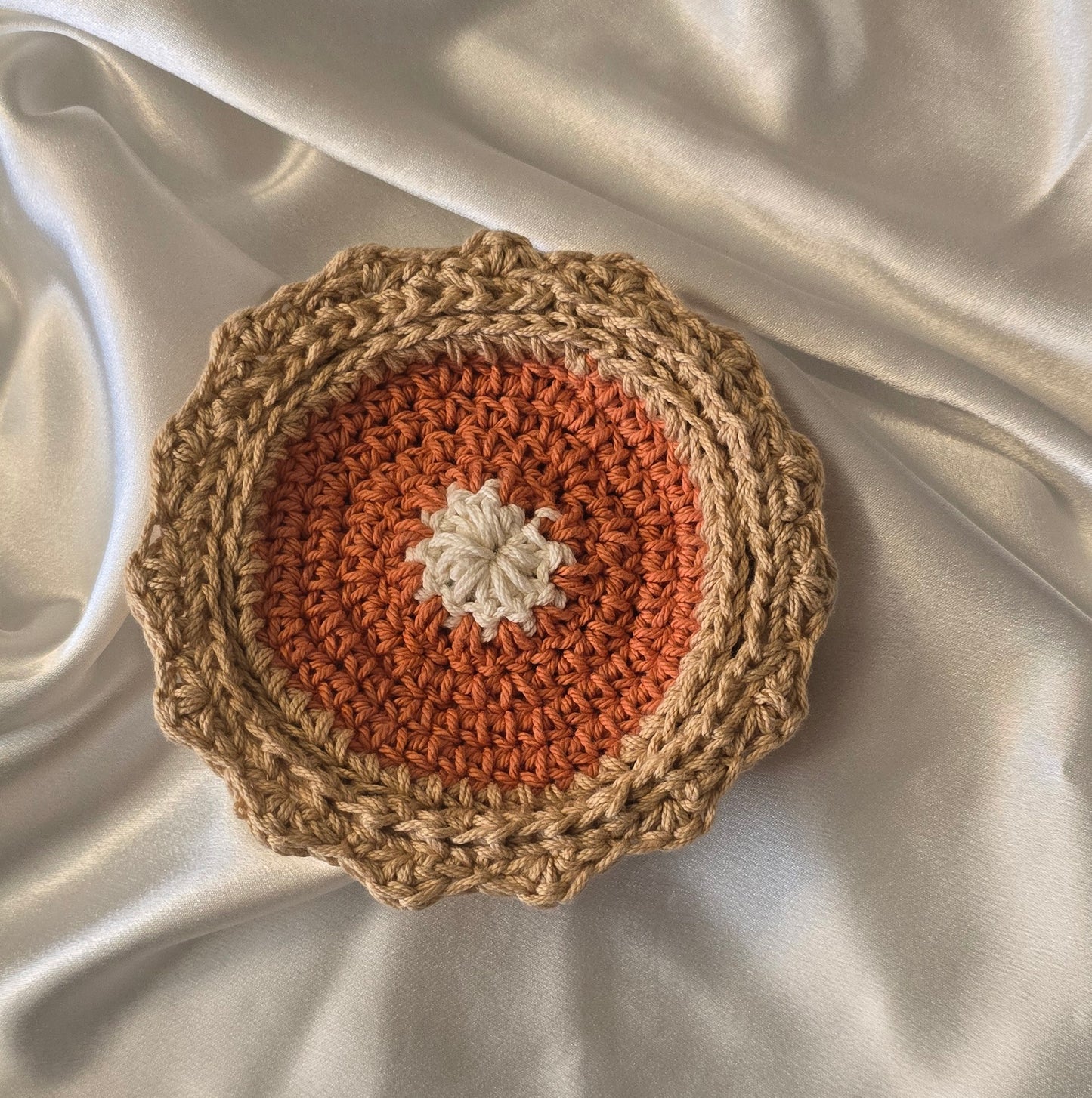 Pumpkin Pie Coaster - Set of 4