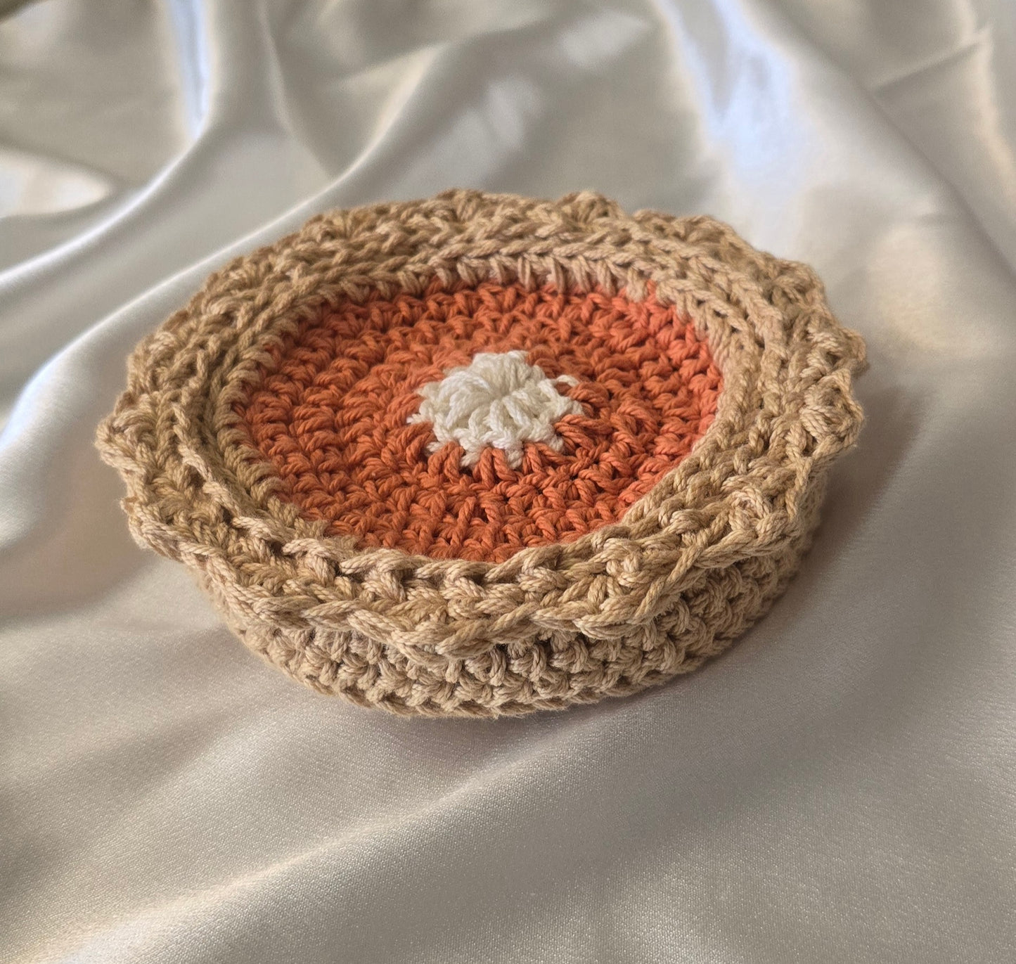 Pumpkin Pie Coaster - Set of 4