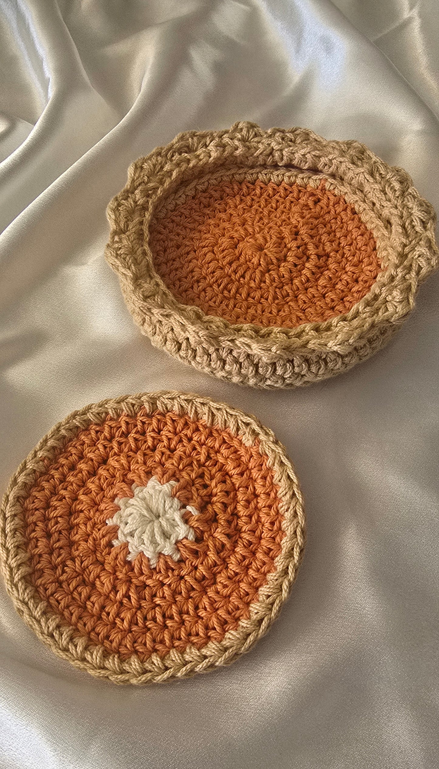 Pumpkin Pie Coaster - Set of 4