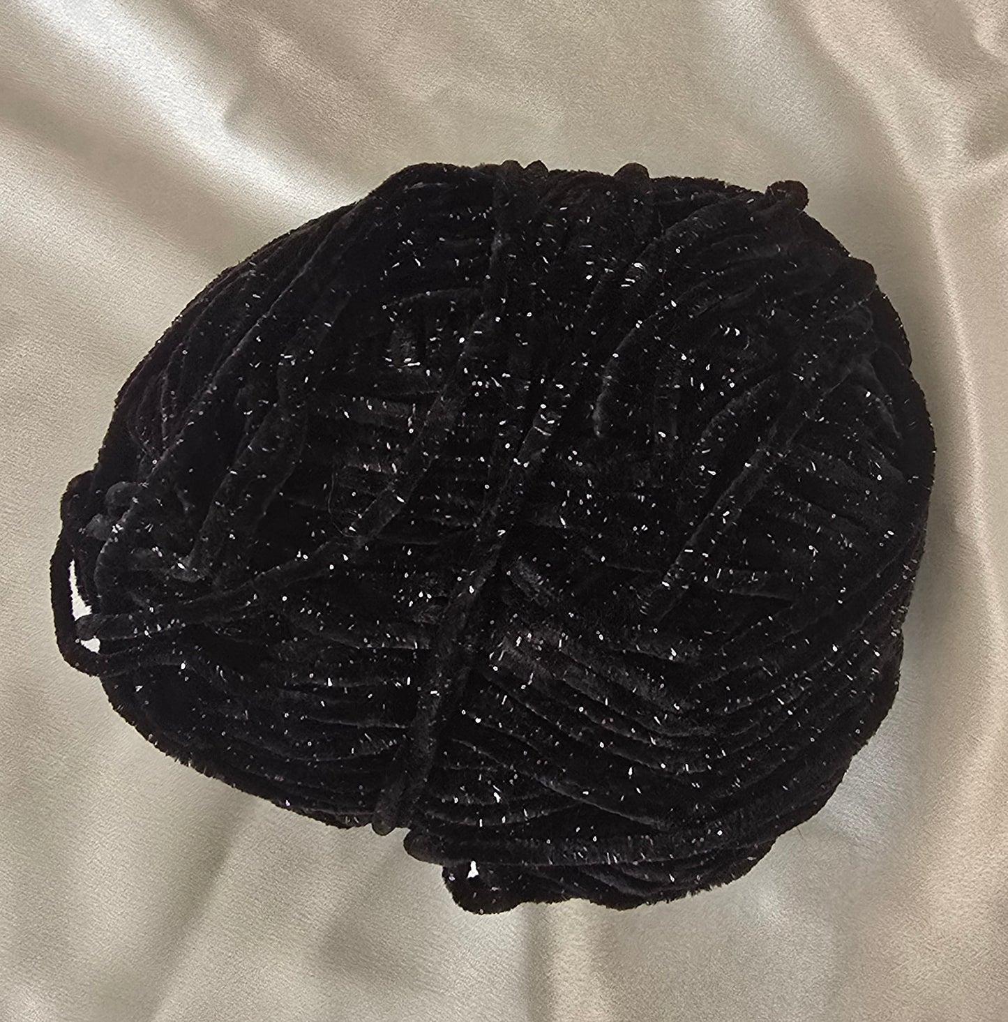 Made to Order Crochet Velvet Ruffle Scrunchie