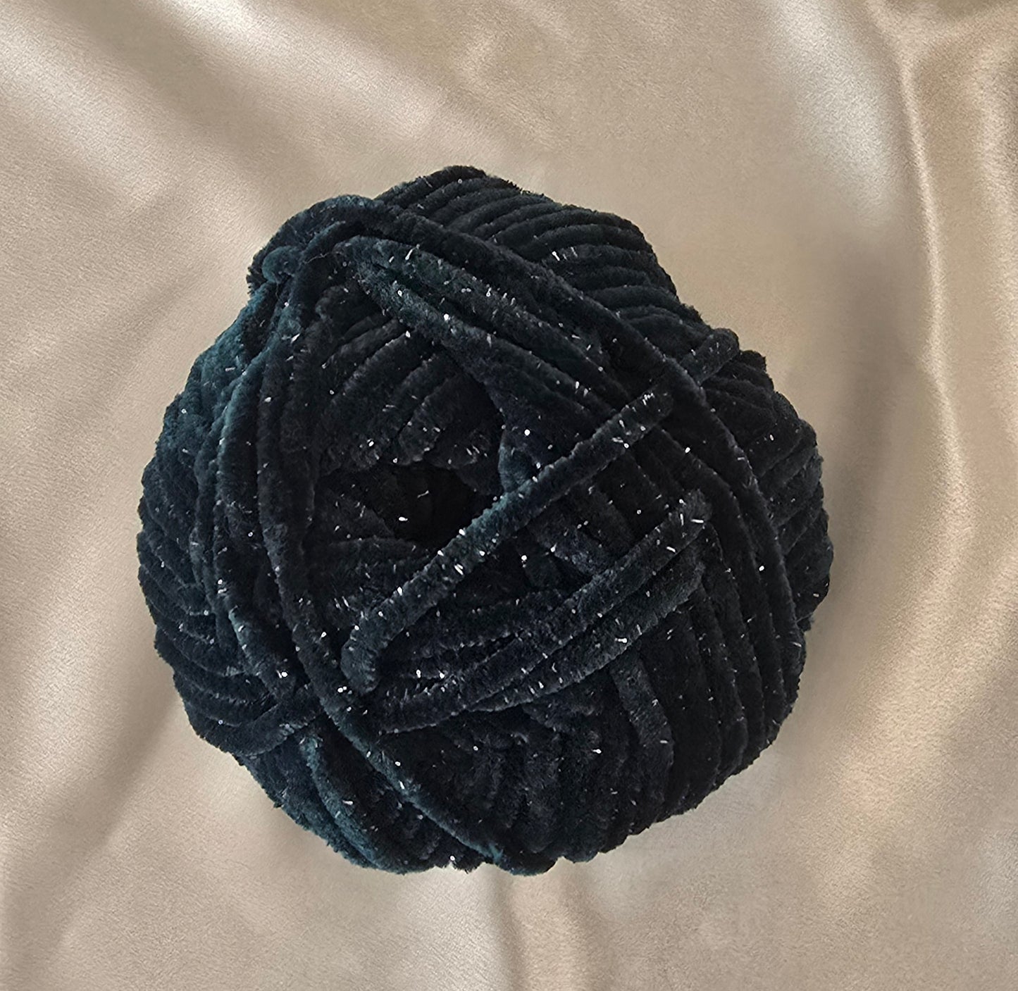 Made to Order Crochet Velvet Ruffle Scrunchie