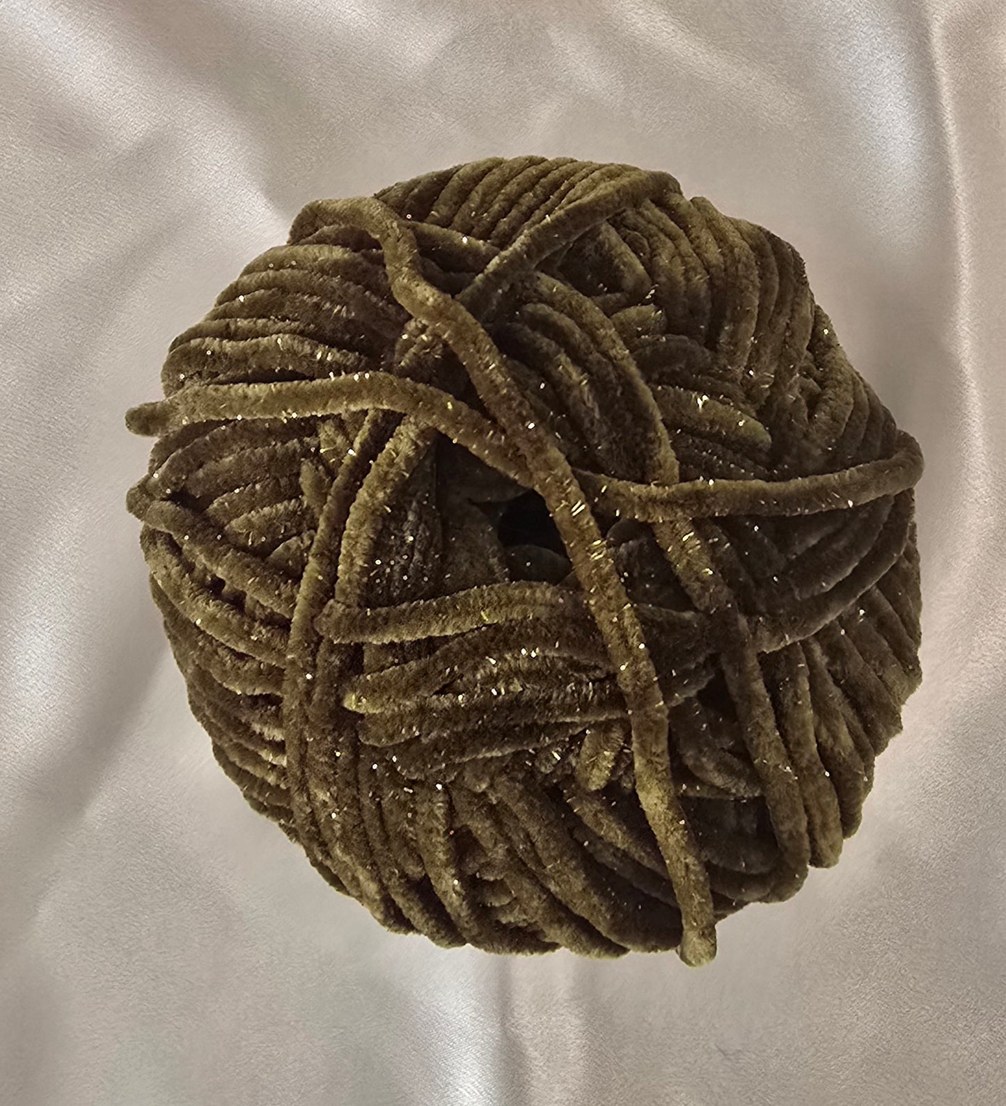 Made to Order Crochet Velvet Ruffle Scrunchie