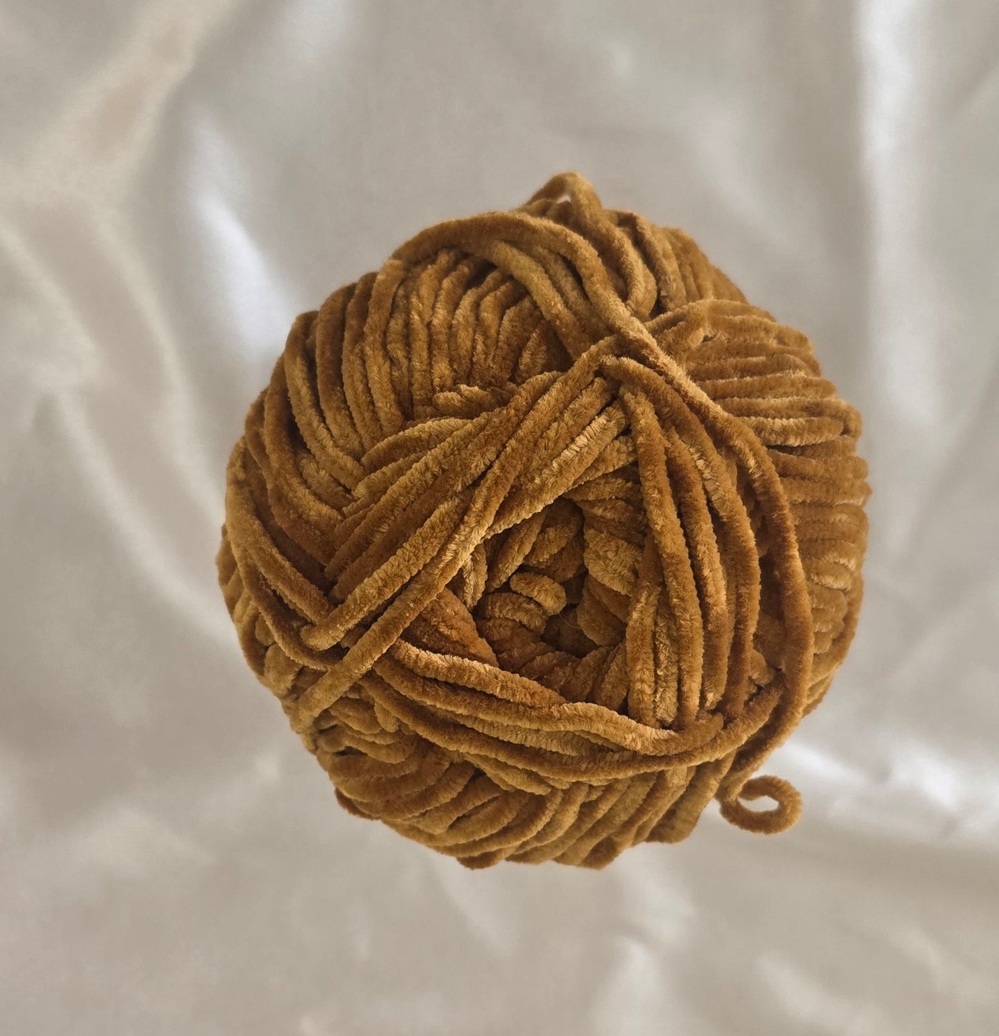 Made to Order Crochet Velvet Ruffle Scrunchie