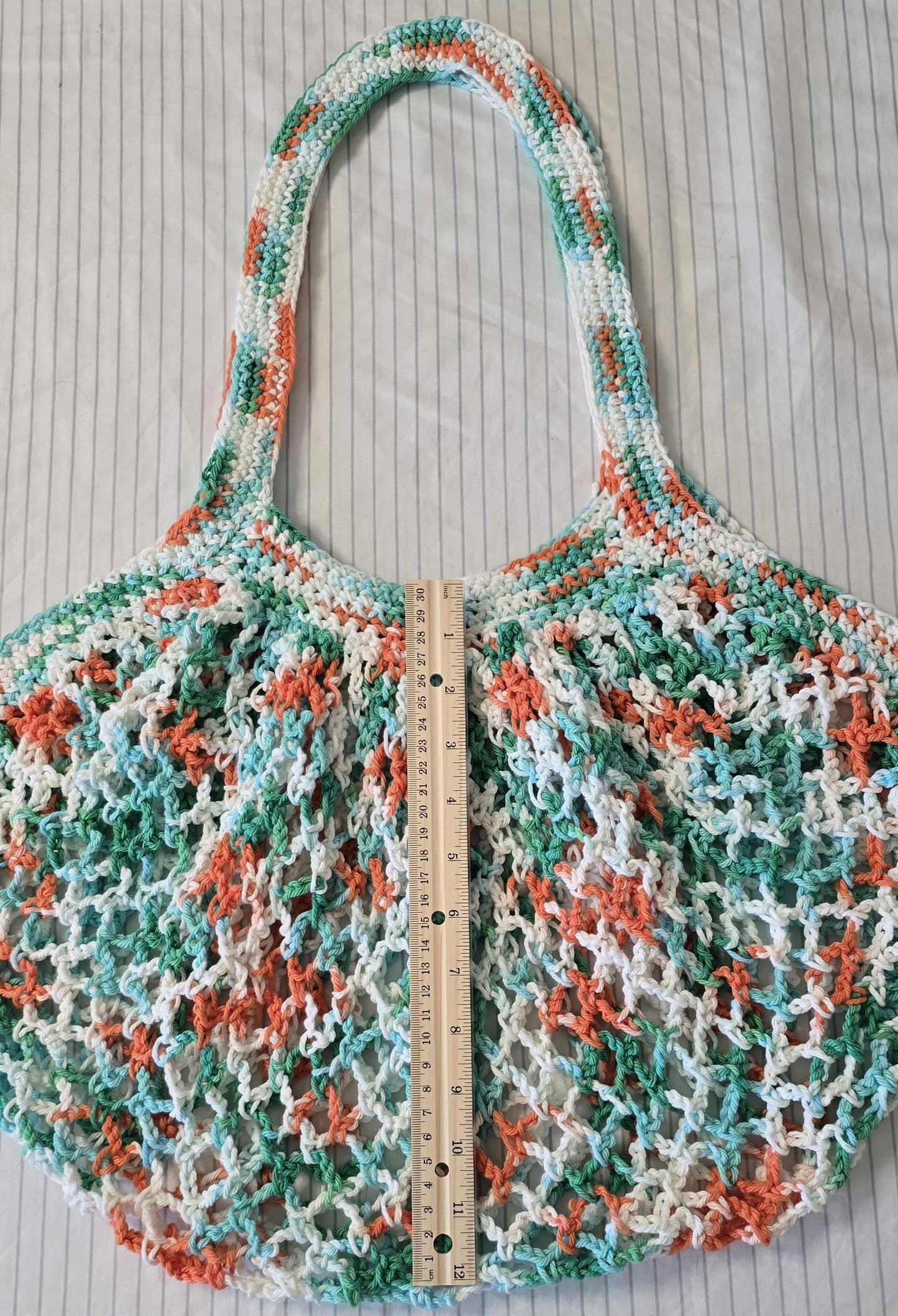 Large Crochet Mesh Market Bag