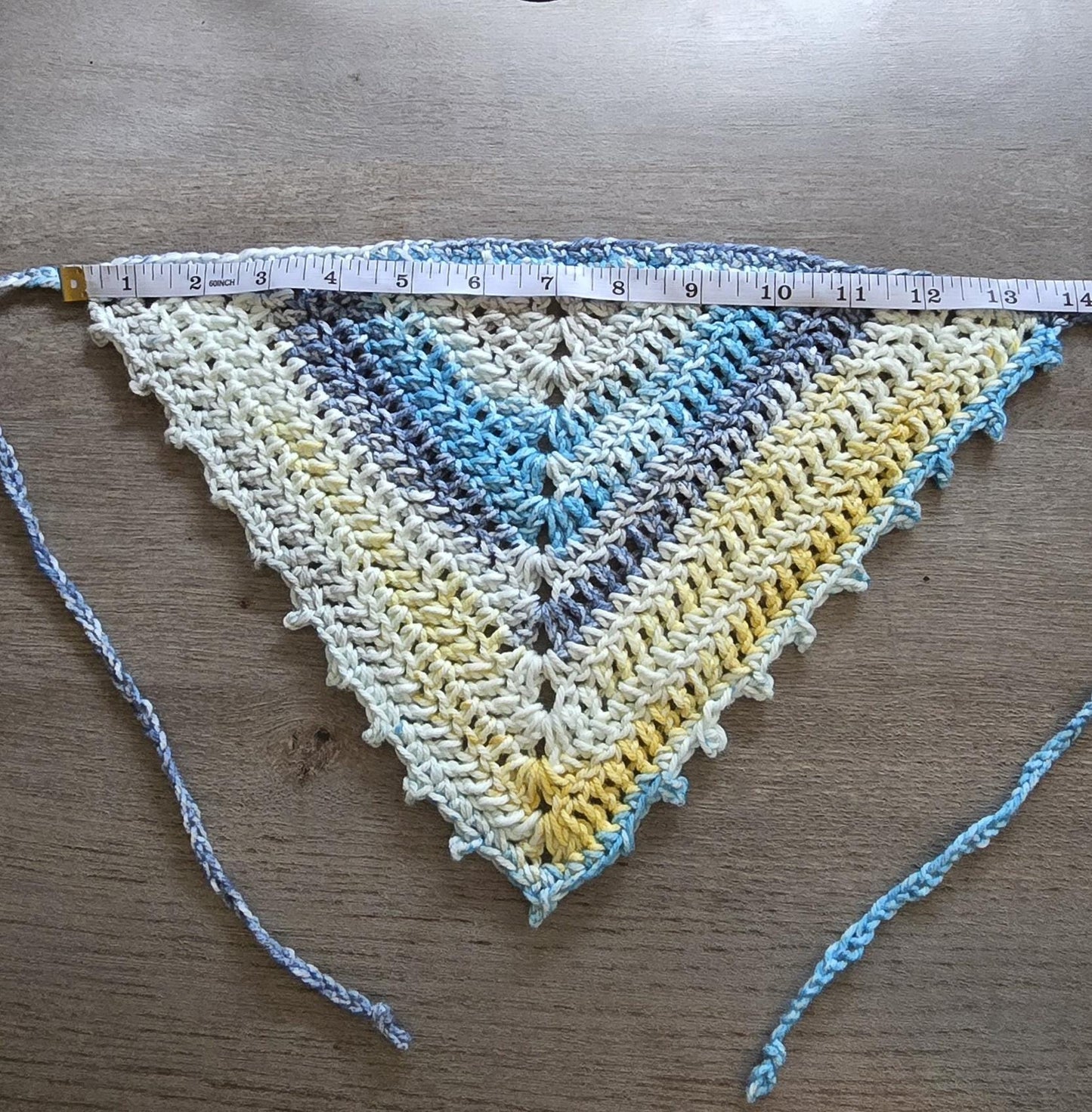 Bandana - Blue & Yellow