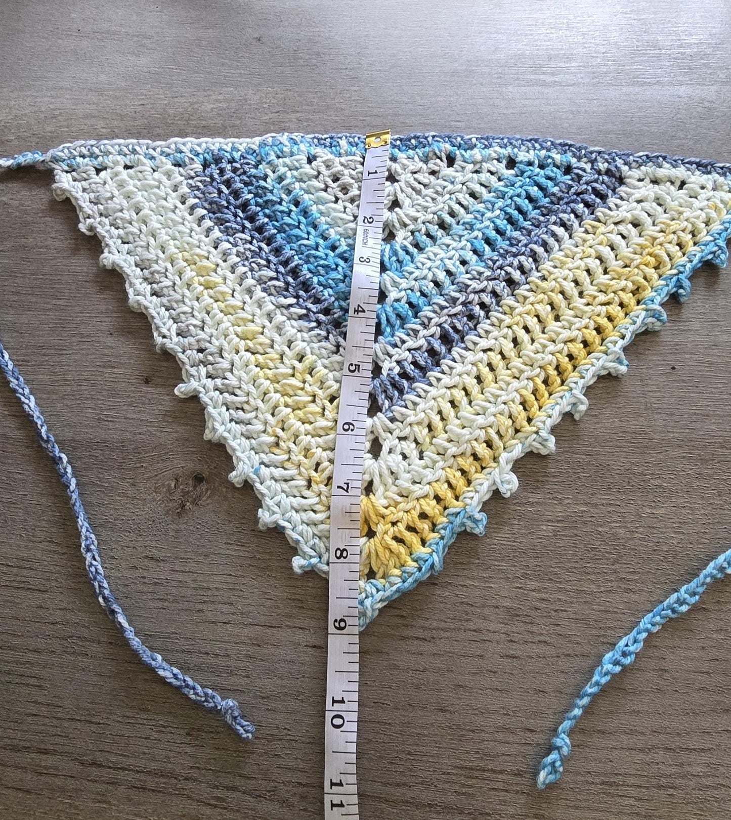 Bandana - Blue & Yellow