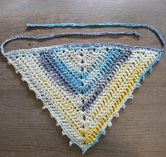 Bandana - Blue & Yellow