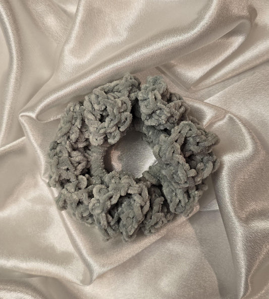 Made to Order Crochet Velvet Ruffle Scrunchie